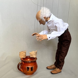 Bob öregúr marionett, Játék & Sport, Bábok, Marionett, Baba-és bábkészítés, Varrás, MESKA