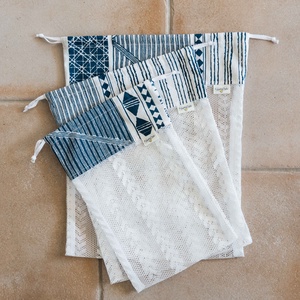 Textil zacskó csomag - S,M,L - Geometrikus - Meska.hu
