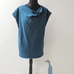 Kámzsanyakú felső - ruha & divat - női ruha - póló, felső - Meska.hu