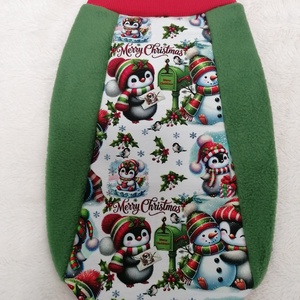 Karácsonyi mintás kutya pulcsi S mérettől, Otthon & Életmód, Kisállatoknak, Kutyáknak, Kutya ruházat, Varrás, MESKA