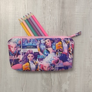 K-pop,Demon Hunters tolltartó, Otthon & Életmód, Papír, írószer, Tolltartó & Ceruzatekercs, , MESKA