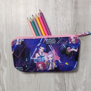 K-pop,Demon Hunters tolltartó, Otthon & Életmód, Papír, írószer, Tolltartó & Ceruzatekercs, , MESKA