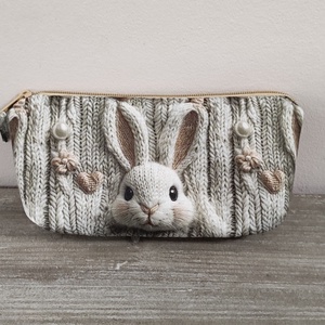 Nyuszis tolltartó, Otthon & Életmód, Papír, írószer, Tolltartó & Ceruzatekercs, , MESKA