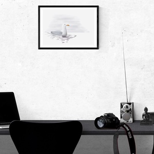 Öreg nászruhás jeges sirály A4 giclée művészeti nyomat - otthon & életmód - dekoráció - kép & falikép - kép & falikép - Meska.hu