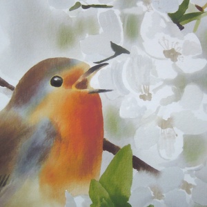 Énekesmadarak sorozat A4 giclée művészeti nyomat - otthon & életmód - dekoráció - kép & falikép - kép & falikép - Meska.hu
