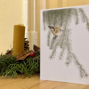 Madaras karácsonyi üdvözlőlapok (4 darabos szett) - otthon & életmód - papír, írószer - ajándékozás kellékei - képeslap, üdvözlőlap - Meska.hu