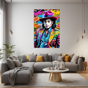 Michael Jackson  Pop Art vászonkép 40x60 cm - otthon & életmód - dekoráció - kép & falikép - vászonkép - Meska.hu