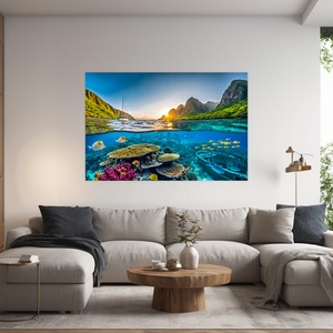 Trópusi paradicsom falikép  vászonkép 60x40 cm - otthon & életmód - dekoráció - kép & falikép - vászonkép - Meska.hu