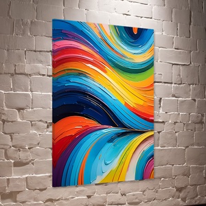 Színes ecsetvonások 1 - absztrakt falikép - vászonkép 40x60 cm - otthon & életmód - dekoráció - kép & falikép - vászonkép - Meska.hu