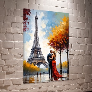 Őszi szerelem Párizsban falikép - vászonkép 40x60 cm, Otthon & Életmód, Dekoráció, Kép & Falikép, Vászonkép, Fotó, grafika, rajz, illusztráció, MESKA