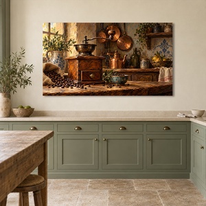 A Kávédaráló � prémium falikép konyhába - vászonkép 40x23 cm - otthon & életmód - dekoráció - kép & falikép - vászonkép - Meska.hu