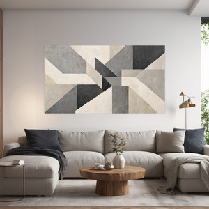     Töréspontok csendje absztrakt falikép - vászonkép 40x23 cm - otthon & életmód - dekoráció - kép & falikép - vászonkép - Meska.hu