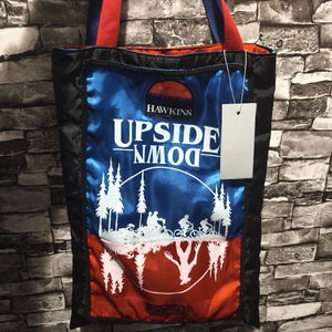 Egyedi kézzel készített Stranger Things Tote Bag táska , Táska & Tok, Bevásárlás & Shopper táska, Shopper, textiltáska, szatyor, Varrás, MESKA