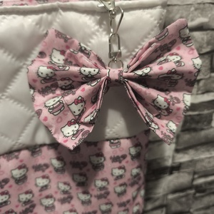 Kézzel készült extra cuki Hello Kitty táska  - táska & tok - bevásárlás & shopper táska - shopper, textiltáska, szatyor - Meska.hu