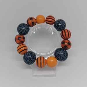 Halloween karkötő - pókháló dísszel - otthon & életmód - dekoráció - halloween - halloweeni ékszerek - Meska.hu