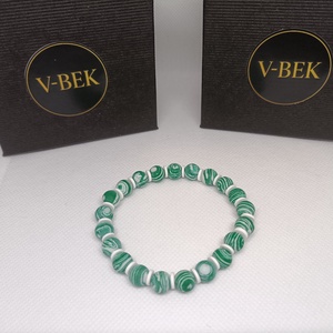 Emerald Spirit White  - ékszer - nyaklánc - bogyós nyaklánc - Meska.hu