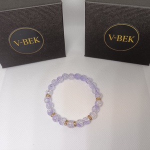 Levendula Álom, Ékszer, Karkötő, Gyöngyös karkötő, Gyöngyfűzés, gyöngyhímzés, MESKA