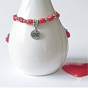 LOVE karkötő és saját monogram - ékszer - ékszerszett - Meska.hu