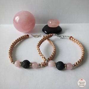 Karkötő ásvány golyókkal - ékszer - ékszerszett - Meska.hu