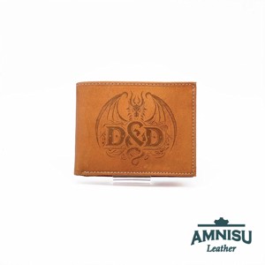 Világos barna D&D sárkány mintás férfi bőr pénztárca ABH1021-D&Dsarmin - táska & tok - pénztárca & más tok - pénztárca - férfi pénztárca - Meska.hu