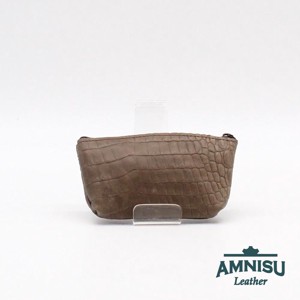 Barna krokkómintás kettő cipzáras kulcstartó B9008 - táska & tok - kulcstartó & táskadísz - kulcstartó - Meska.hu