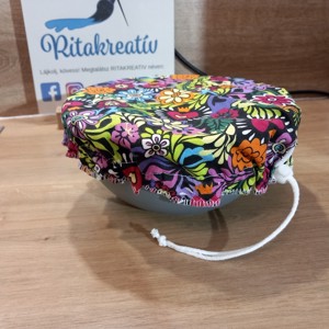Virágoskert edényfedő - otthon & életmód - konyhafelszerelés, tálalás - konyhai textil - edényfogó & edényfedő - Meska.hu