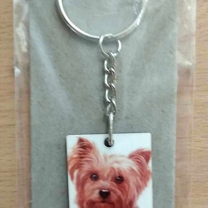 Yorkie kutyás kulcstartó , Táska & Tok, Kulcstartó & Táskadísz, Kulcstartó, Mindenmás, MESKA