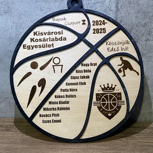 Edzőköszöntő, köszöntő kosárlabda - Meska.hu
