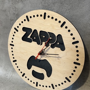Zappa falióra  egyedi dizájn - otthon & életmód - dekoráció - fali és függő dekoráció - falióra & óra - Meska.hu
