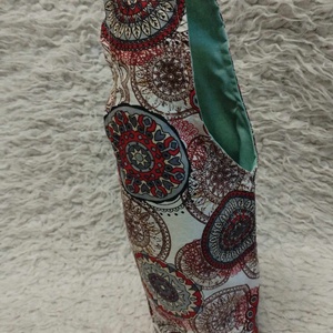 Textil boros, italos táska - otthon & életmód - konyhafelszerelés, tálalás - italos kellékek - italtartó - Meska.hu