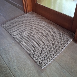 Horgolt szőnyeg, Otthon & Életmód, Lakástextil, Szőnyeg, Horgolt szőnyeg, Horgolás, MESKA