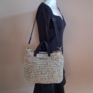 Horgolt táska , Táska & Tok, Kézitáska & válltáska, Nagy pakolós táska, Horgolás, Varrás, MESKA