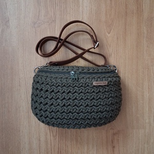 Horgolt övtáska, Táska & Tok, Kézitáska & válltáska, Vállon átvethető táska, Horgolás, MESKA