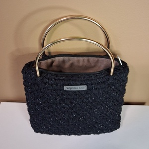 Alkalmi horgolt táska - táska & tok - kézitáska & válltáska - vállon átvethető táska - Meska.hu