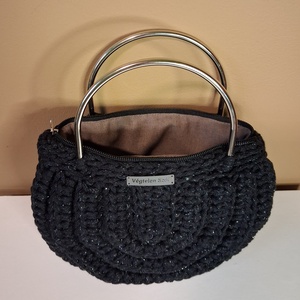 Alkalmi horgolt táska - táska & tok - kézitáska & válltáska - vállon átvethető táska - Meska.hu