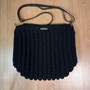 Horgolt táska  - táska & tok - kézitáska & válltáska - nagy pakolós táska - Meska.hu