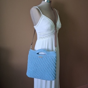 Horgolt táska, Táska & Tok, Kézitáska & válltáska, Válltáska, Horgolás, MESKA