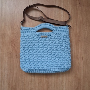 Horgolt táska - táska & tok - kézitáska & válltáska - válltáska - Meska.hu