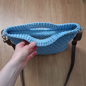 Horgolt táska - táska & tok - kézitáska & válltáska - válltáska - Meska.hu