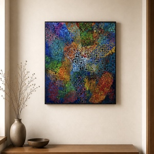 Lehetőségek - Akril festmény vászonra - 50x60 cm - művészet - festmény - akril - Meska.hu