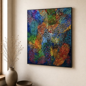 Lehetőségek - Akril festmény vászonra - 50x60 cm - művészet - festmény - akril - Meska.hu