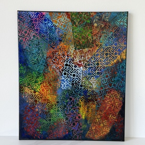 Lehetőségek - Akril festmény vászonra - 50x60 cm - művészet - festmény - akril - Meska.hu