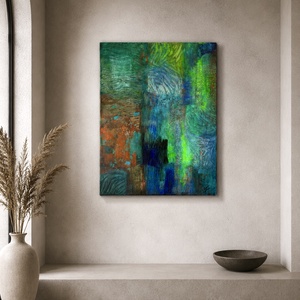 Utazás - Akril festmény vásznon, 40x50 cm - művészet - festmény - akril - Meska.hu