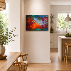 Napmeder - Akril festmény vásznon, 50x70 cm - művészet - festmény - akril - Meska.hu