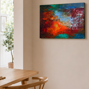 Napmeder - Akril festmény vásznon, 50x70 cm - művészet - festmény - akril - Meska.hu
