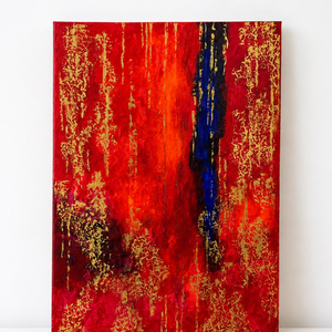 Narancsáram - Akril festmény vásznon, 60x80 cm - művészet - festmény - akril - Meska.hu