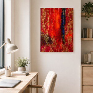 Narancsáram - Akril festmény vásznon, 60x80 cm - művészet - festmény - akril - Meska.hu