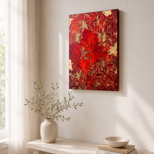 Csillogás a szerelemben - Akril festmény vásznon, 50x70 cm - művészet - festmény - akril - Meska.hu
