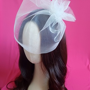  Csillogós fátyol - esküvő - kiegészítők - fátyol - Meska.hu