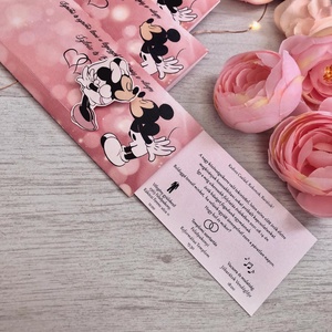 Mickey egeres mozgó, kihúzható meghívó - esküvő - meghívó & kártya - meghívó - Meska.hu